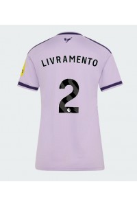 Newcastle United Tino Livramento #2 Jalkapallovaatteet Naisten Kolmaspaita 2026-27 Lyhythihainen